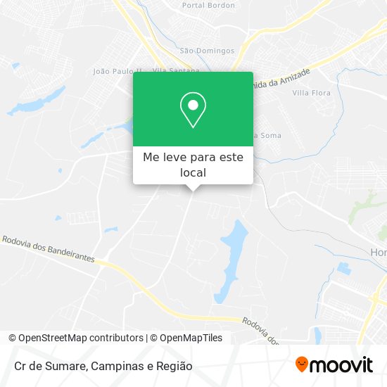 Cr de Sumare mapa