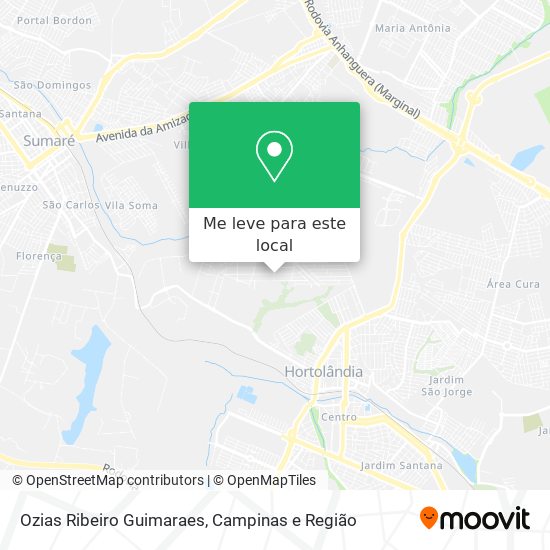 Ozias Ribeiro Guimaraes mapa