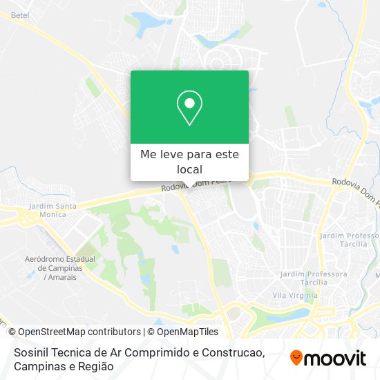 Sosinil Tecnica de Ar Comprimido e Construcao mapa