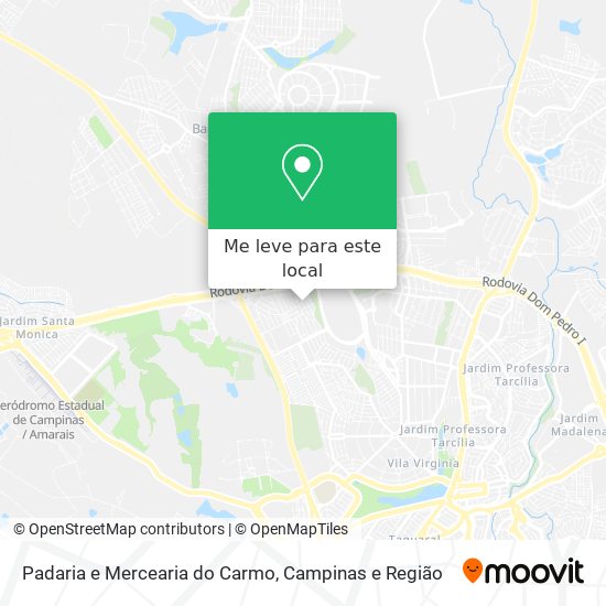 Padaria e Mercearia do Carmo mapa