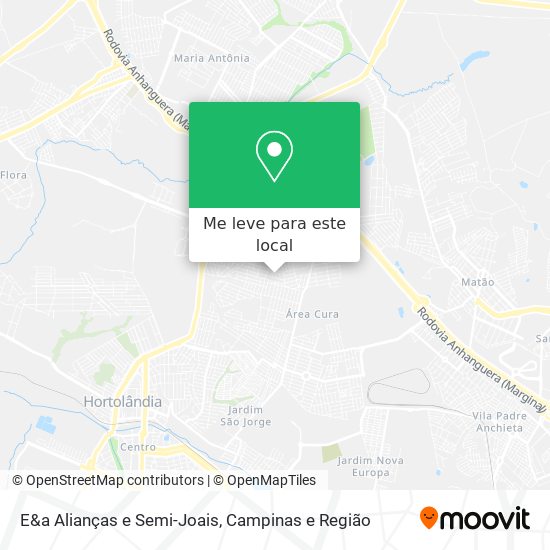 E&a Alianças e Semi-Joais mapa