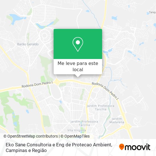 Eko Sane Consultoria e Eng de Protecao Ambient mapa