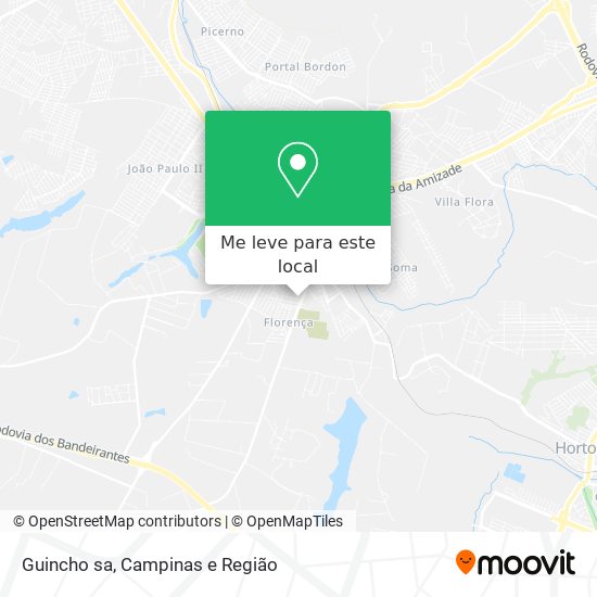 Guincho sa mapa