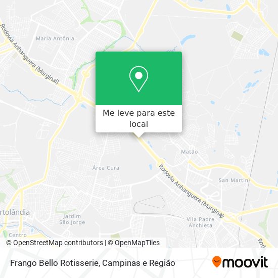 Frango Bello Rotisserie mapa