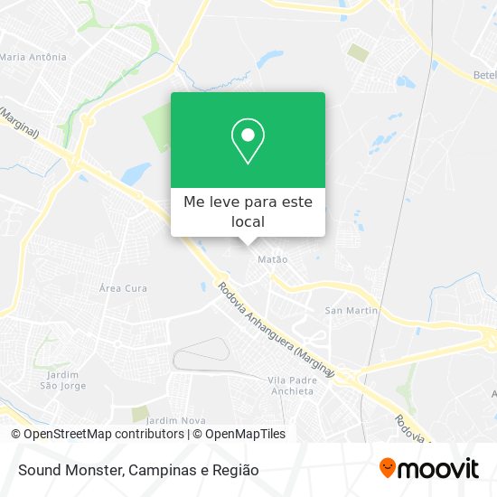 Sound Monster mapa