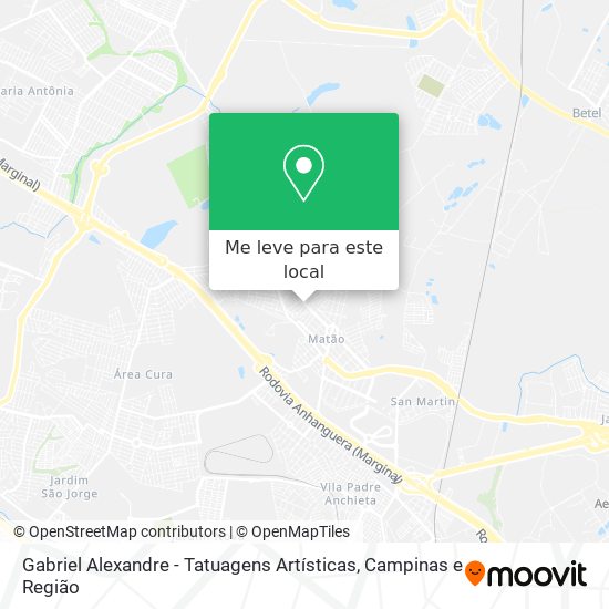 Gabriel Alexandre - Tatuagens Artísticas mapa