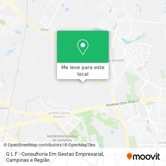 G L F - Consultoria Em Gestao Empresarial mapa