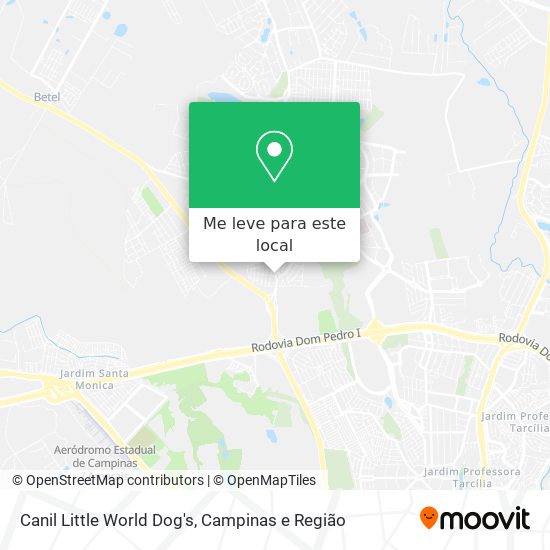 Canil Little World Dog's mapa