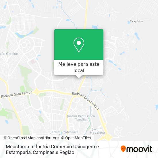 Mecstamp Indústria Comércio Usinagem e Estamparia mapa