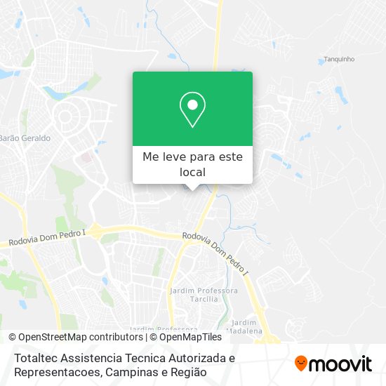 Totaltec Assistencia Tecnica Autorizada e Representacoes mapa