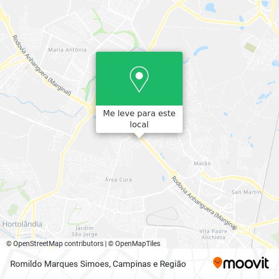 Romildo Marques Simoes mapa