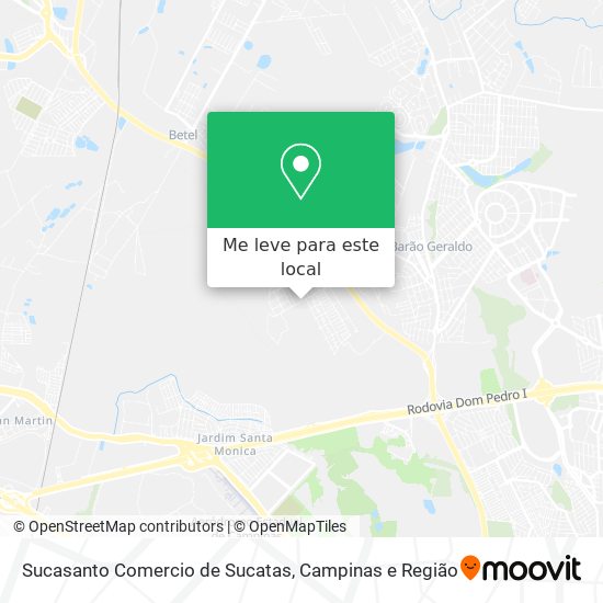 Sucasanto Comercio de Sucatas mapa