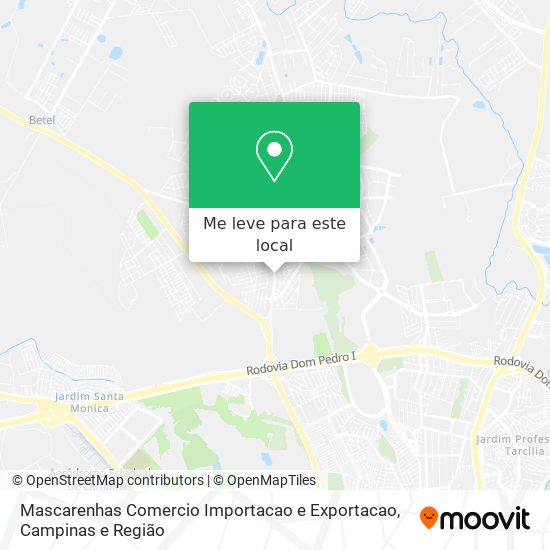 Mascarenhas Comercio Importacao e Exportacao mapa