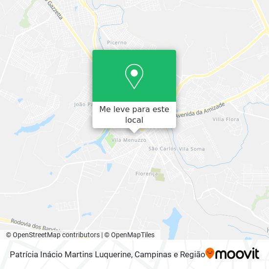 Patrícia Inácio Martins Luquerine mapa