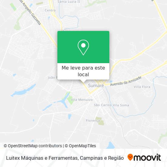 Luitex Máquinas e Ferramentas mapa