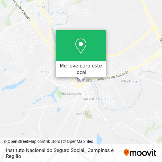 Instituto Nacional do Seguro Social. mapa