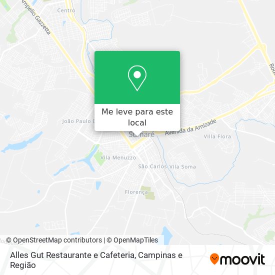 Alles Gut Restaurante e Cafeteria mapa