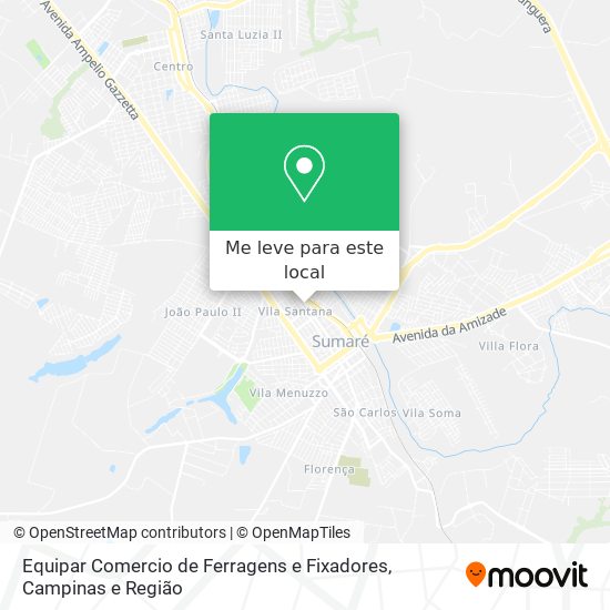 Equipar Comercio de Ferragens e Fixadores mapa