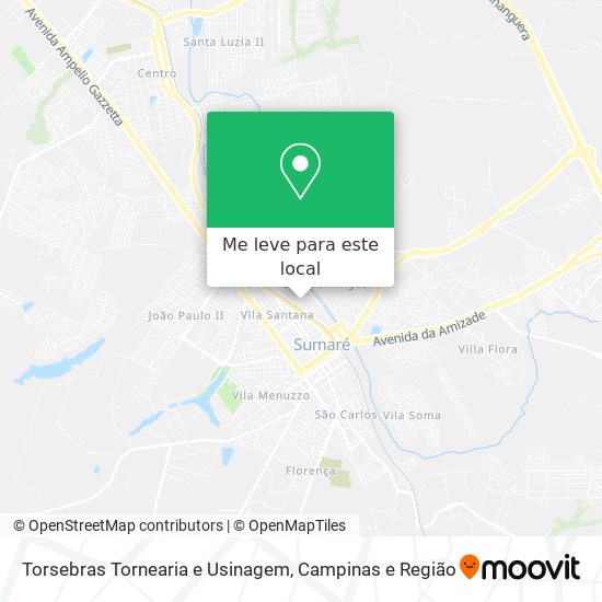 Torsebras Tornearia e Usinagem mapa