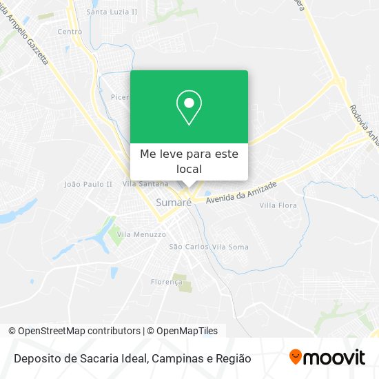 Deposito de Sacaria Ideal mapa