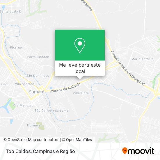 Top Caldos mapa
