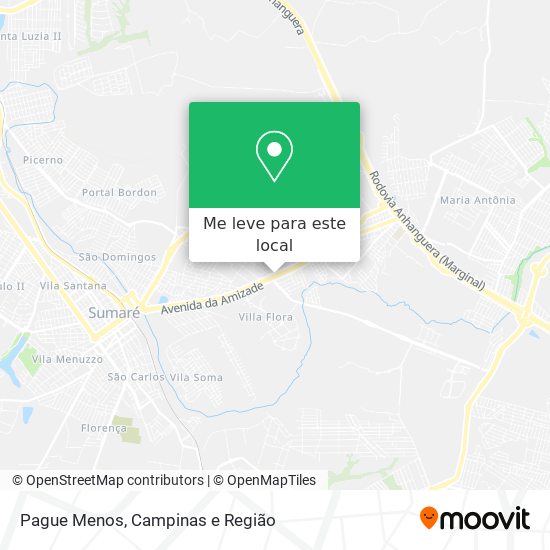 Pague Menos mapa