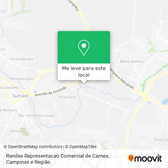 Randes Representacao Comercial de Carnes mapa
