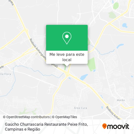Gaúcho Churrascaria Restaurante Peixe Frito mapa