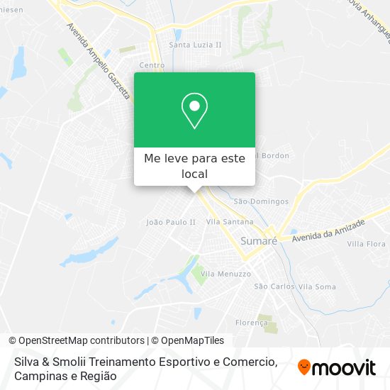 Silva & Smolii Treinamento Esportivo e Comercio mapa