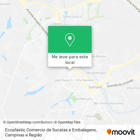 Ecoplastic Comercio de Sucatas e Embalagens mapa