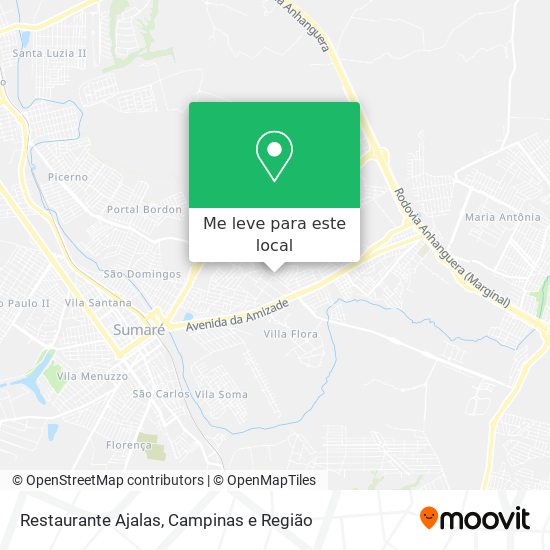 Restaurante Ajalas mapa