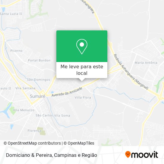 Domiciano & Pereira mapa