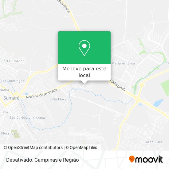 Desativado mapa