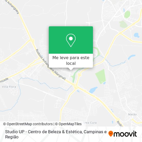 Studio UP - Centro de Beleza & Estética mapa