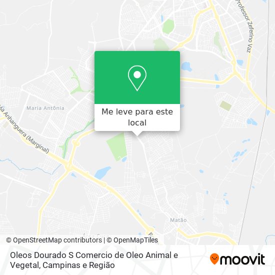 Oleos Dourado S Comercio de Oleo Animal e Vegetal mapa