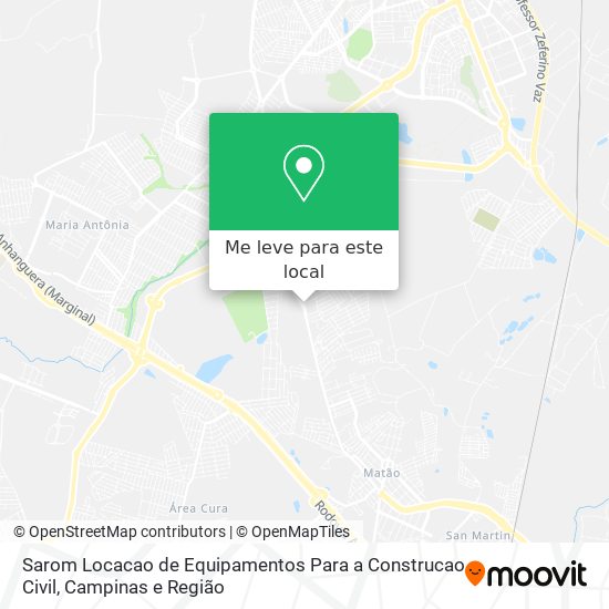 Sarom Locacao de Equipamentos Para a Construcao Civil mapa