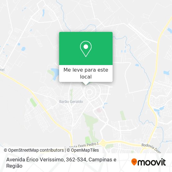Avenida Érico Veríssimo, 362-534 mapa