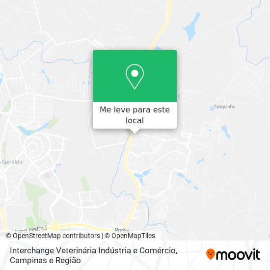 Interchange Veterinária Indústria e Comércio mapa