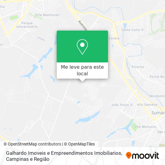 Galhardo Imoveis e Empreendimentos Imobiliarios mapa