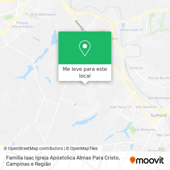 Familia Iaac Igreja Apóstolica Almas Para Cristo mapa