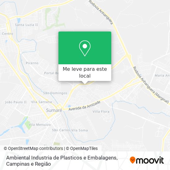 Ambiental Industria de Plasticos e Embalagens mapa