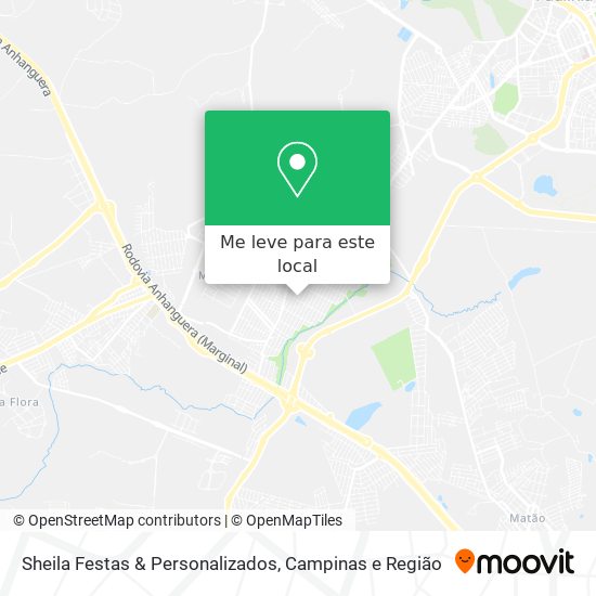 Sheila Festas & Personalizados mapa