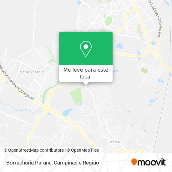Borracharia Paraná mapa