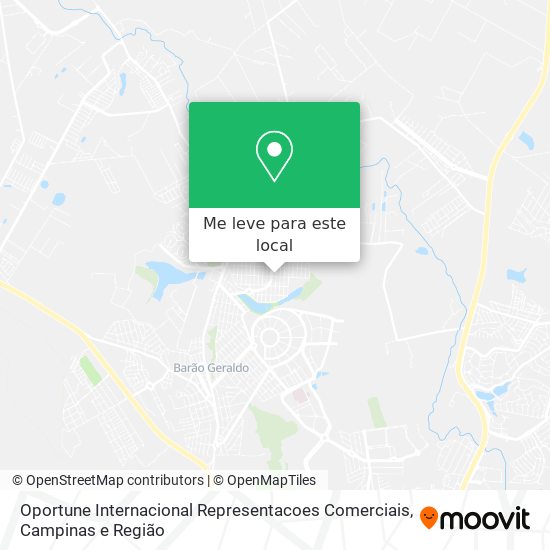 Oportune Internacional Representacoes Comerciais mapa