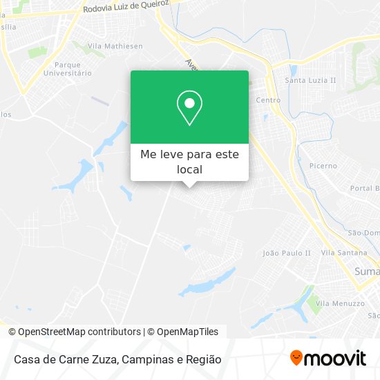 Casa de Carne Zuza mapa