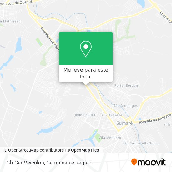 Gb Car Veículos mapa