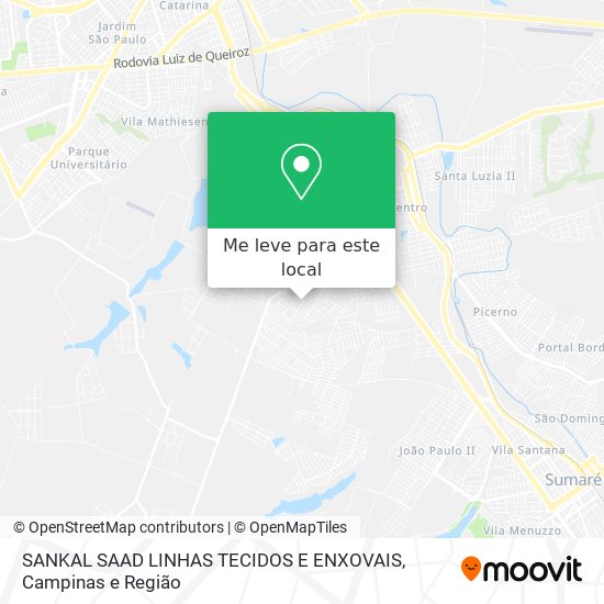 SANKAL SAAD LINHAS TECIDOS E ENXOVAIS mapa