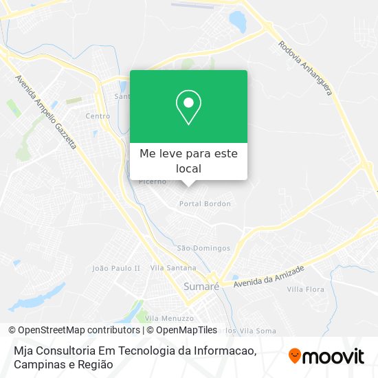 Mja Consultoria Em Tecnologia da Informacao mapa
