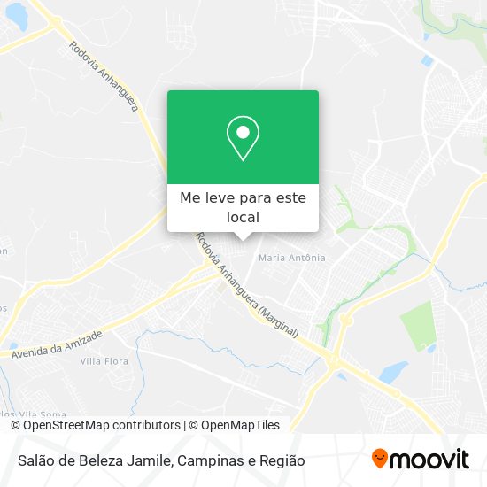 Salão de Beleza Jamile mapa
