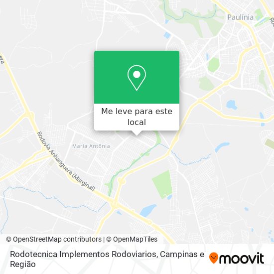 Rodotecnica Implementos Rodoviarios mapa